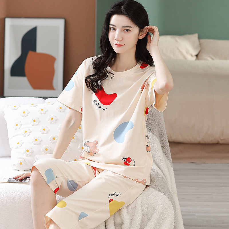 Quần áo mặc nhà cotton 5633