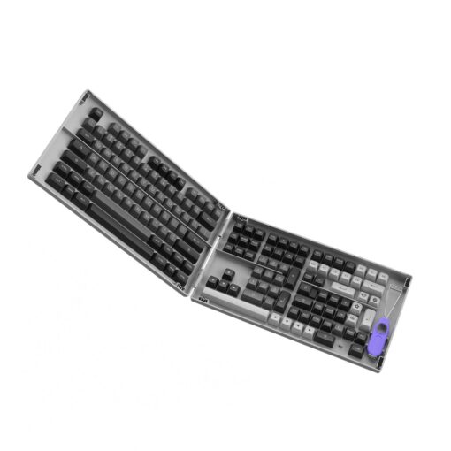 Keycap cho Bàn Phím Cơ AKKO Hàng Chính Hãng Black & Sliver ASA Profile | EZPC