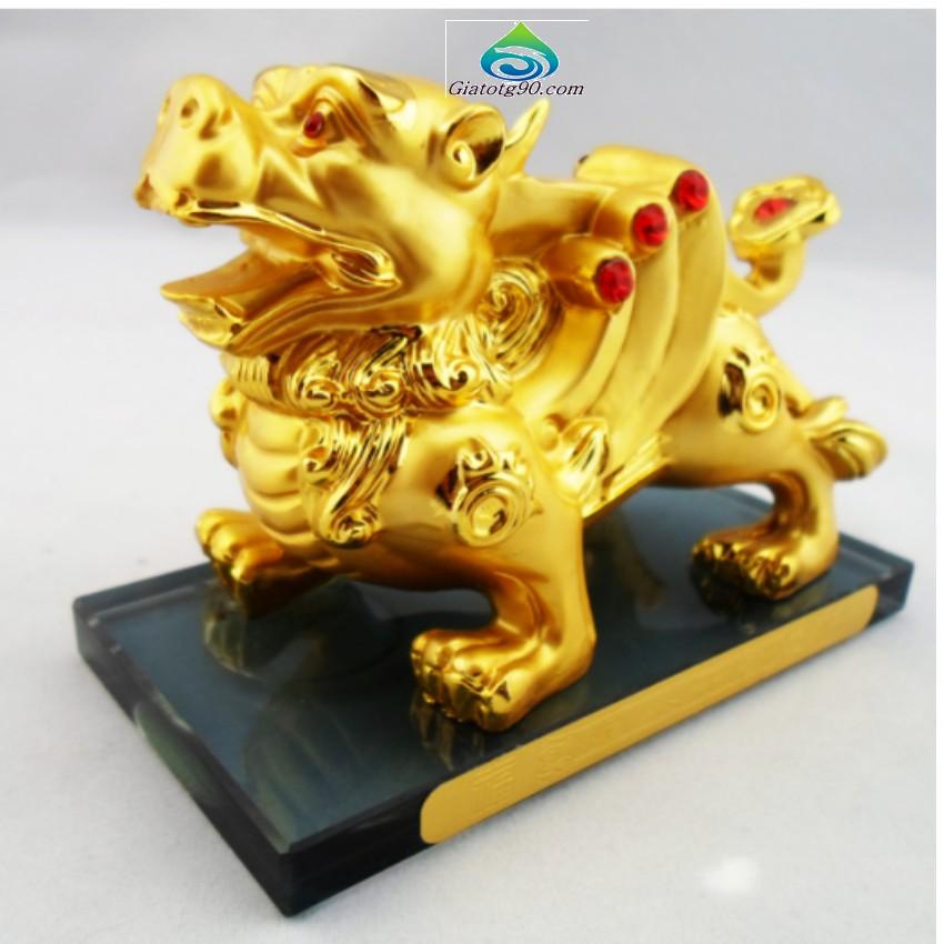 Tý Hưu Phong Thủy cầu Tài Lộc hộp đựng nước hoa trên ô tô 206271