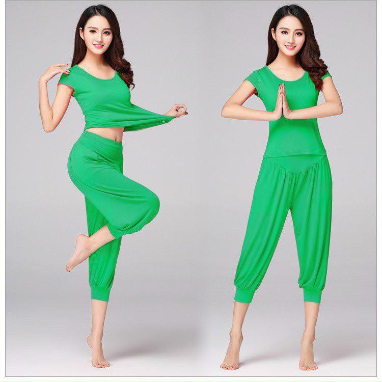 SET ÁO PHỦ BỤNG QUẦN ALIBABA SIÊU HOT MẶC THÁNG MĂT CHO CÁC NÀNG ĐI TẬP ZUMBA