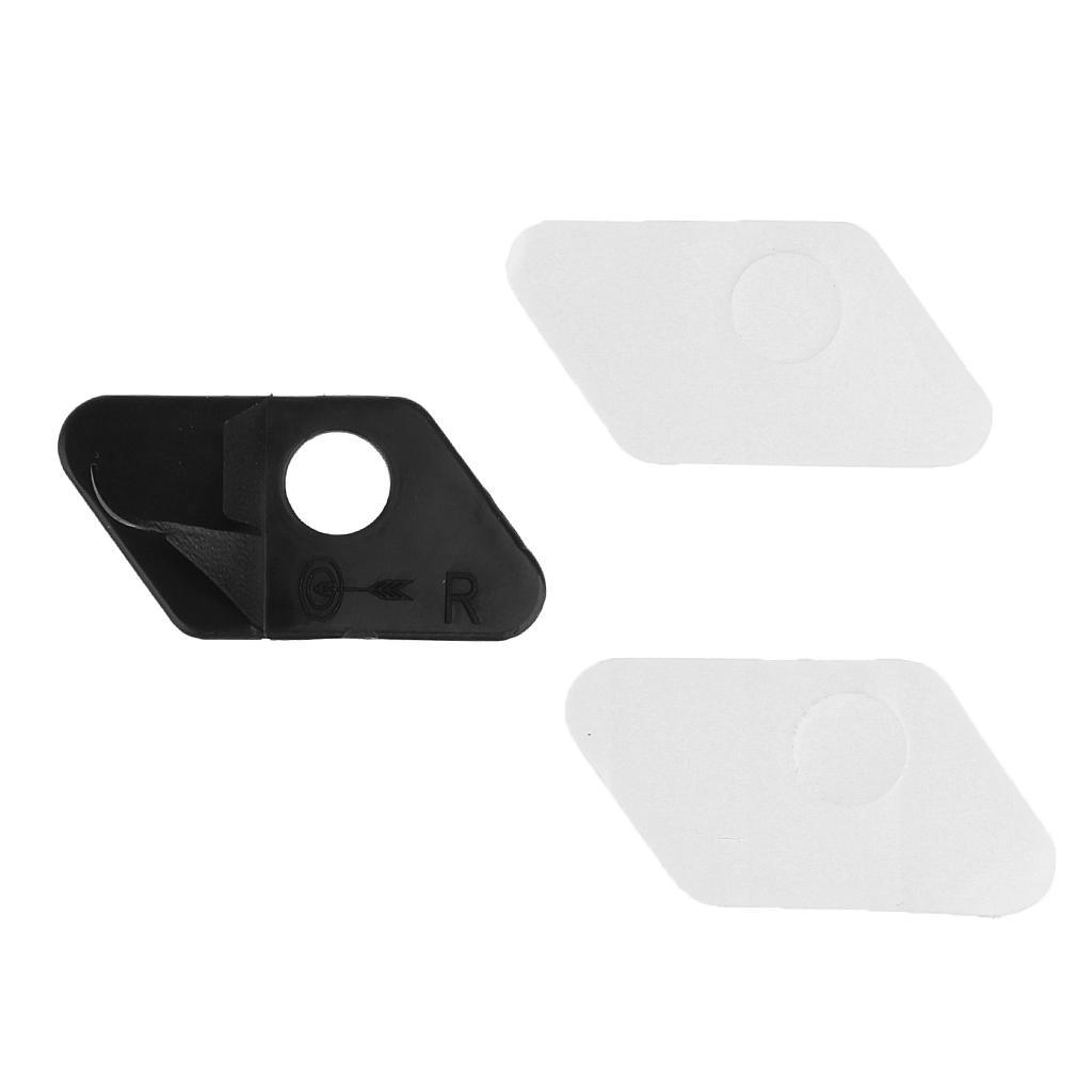 4-7pack Recurve Bow Plastic Adhesive Right Hand Arrow Rest Hunting Archery