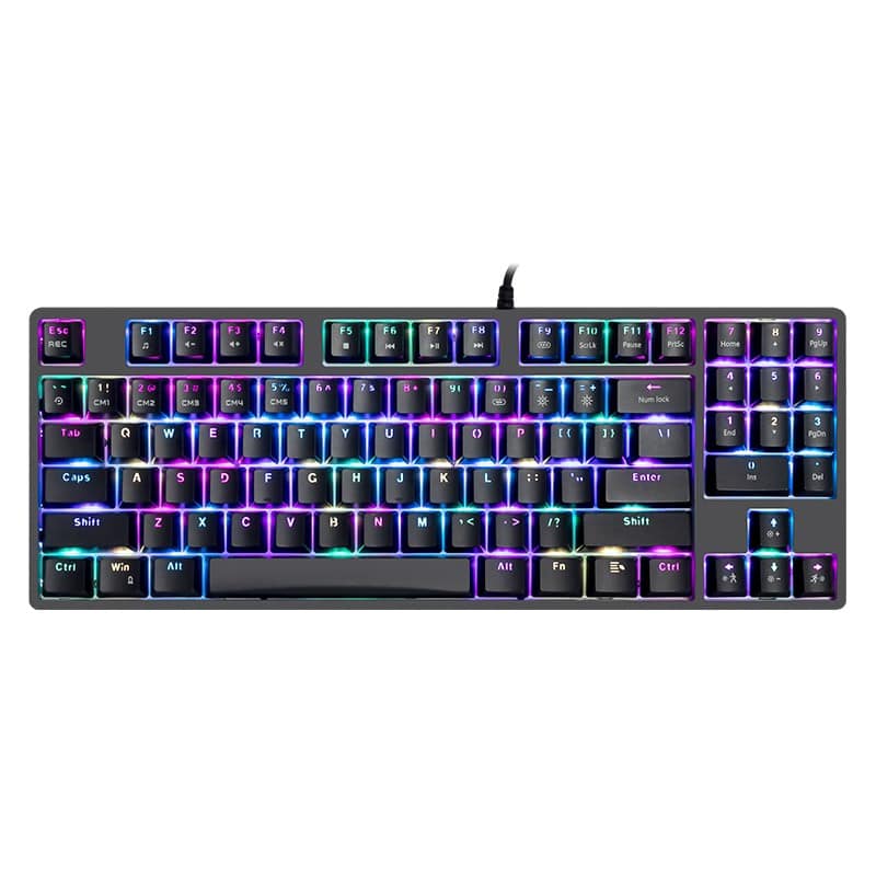 Bàn phím Gnet K89 TKl mini Led RGB