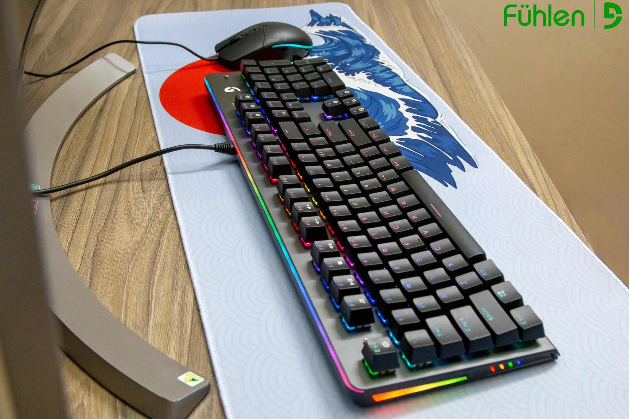 Bàn phím Fuhlen Subverter RGB – Optical Switch Mechanical Keyboard - Hàng Chính Hãng