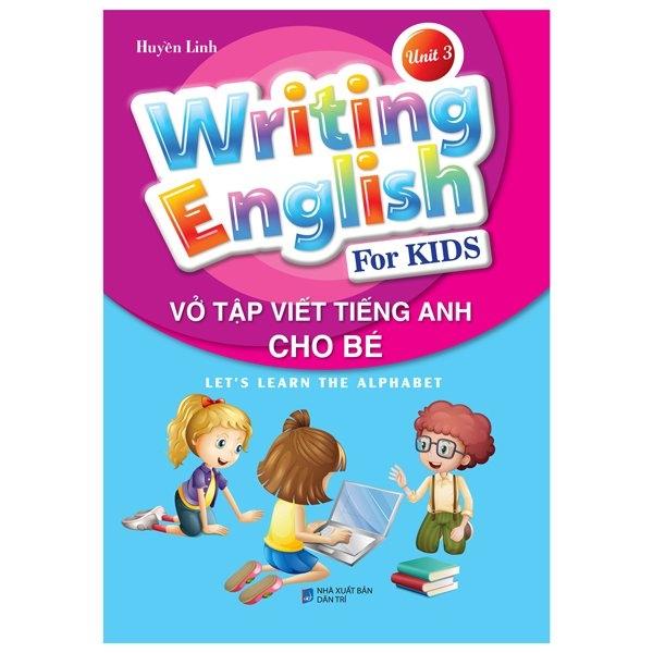 Hình ảnh Vở Tập Viết Tiếng Anh Cho Bé - Tập 3