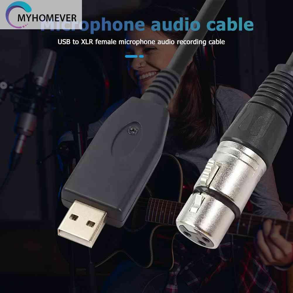 Cáp ChuyểN ĐổI USB Microphone Sang XLR 3-Pin