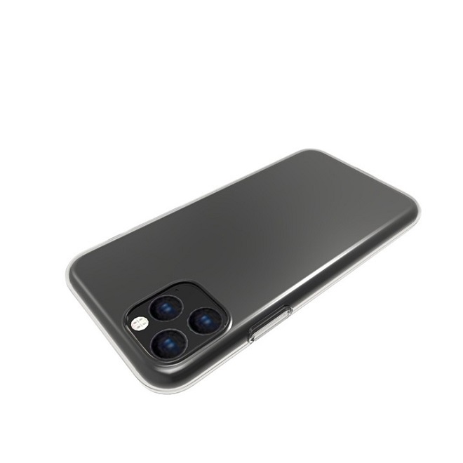 Ốp lưng silicon trong suốt cho iPhone 11 Pro siêu mỏng 0.55mm