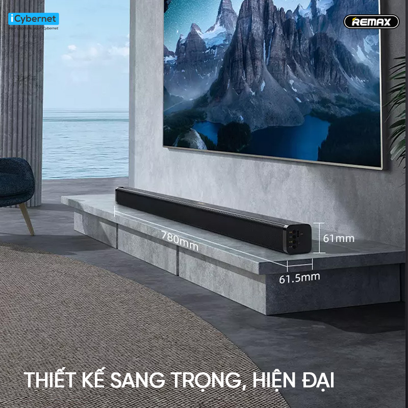 Dàn loa Soundar bluetooth Remax RTS-30 âm thanh vòm - Hàng chính hãng