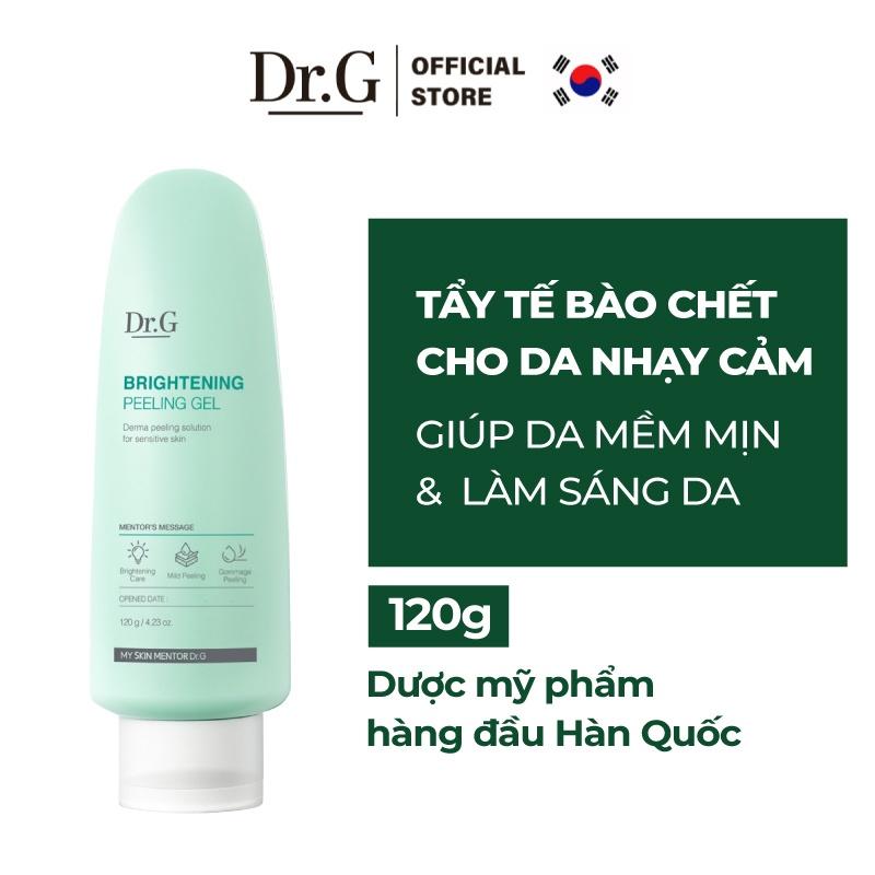 Tẩy da chết dạng gel hỗ trợ dưỡng sáng da DR.G Brightening Peeling Gel Hàn Quốc 120ml