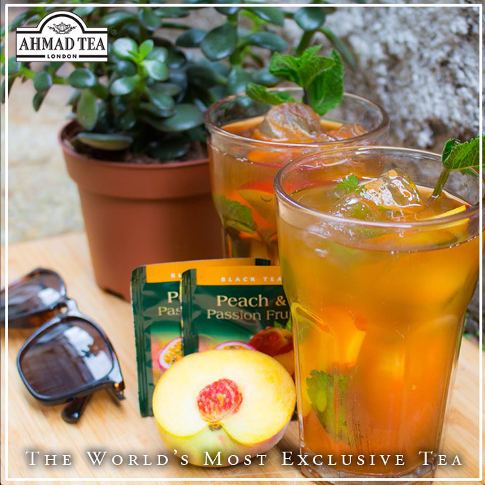 TRÀ AHMAD ANH QUỐC - ĐÀO & CHANH DÂY - Peach & Passion Fruit - Vừa thơm ngon, vừa giúp bạn dễ ngủ