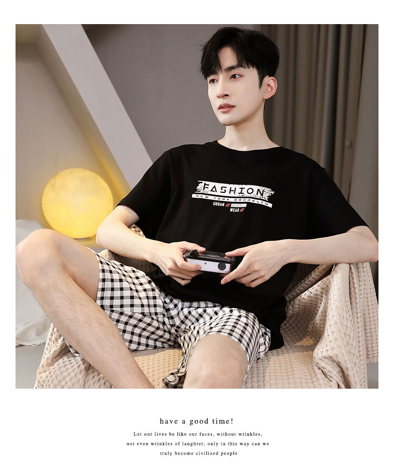 Đồ mặc nhà nam cotton 9012