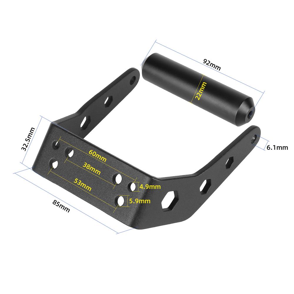 Đối với Speedway4/5 Dualtron Thunder/Ultra Tay cầm thanh phía sau Khung tay cầm toàn bộ Bộ dụng cụ điện Color: Black