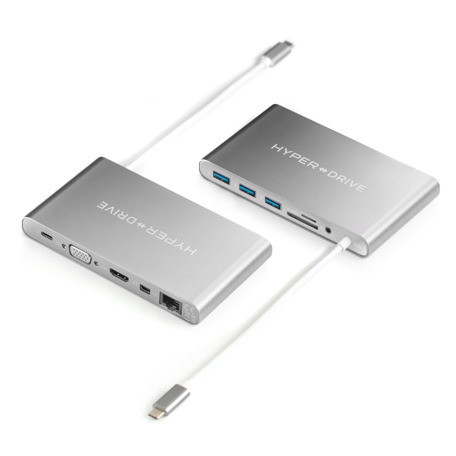 Bộ Chuyển Đổi Hyperdrive Ultimate USB-C Hub For MacBook Pro 2016/2017