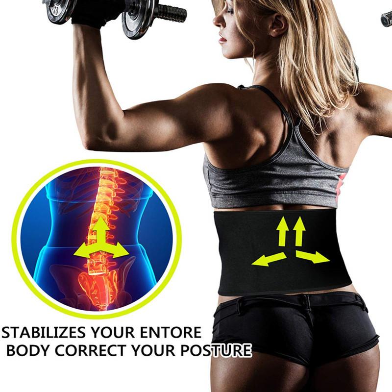 Phụ Nữ Eo Huấn Luyện Áo Xông Hơi Mồ Hôi Dây Tập Toàn Thân Underbust Điều Khiển Thun Giảm Béo Bụng Đai Mô Hình Đai Định Hình