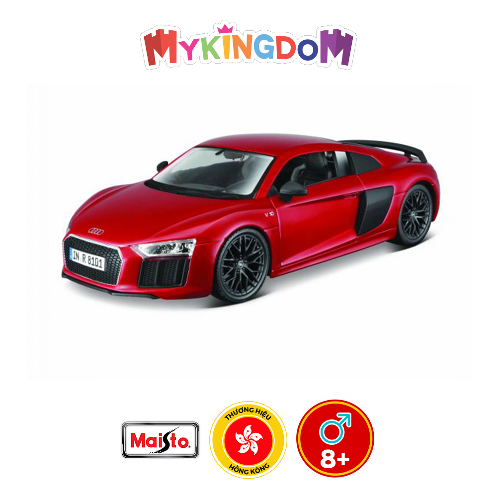 Đồ chơi mô hình MAISTO lắp ráp Audi R8 V10 Plus tỉ lệ 1:24  39510/MT39900