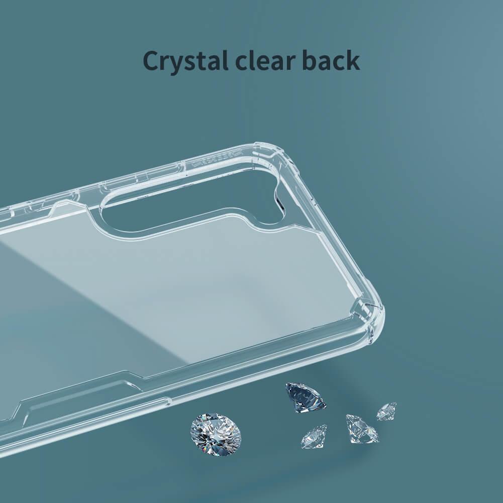 Ốp lưng TPU chống sốc cho Samsung Galaxy S23 / S23 Plus / S23 Ultra hiệu Nillkin Nature TPU Pro Case - hàng nhập khẩu