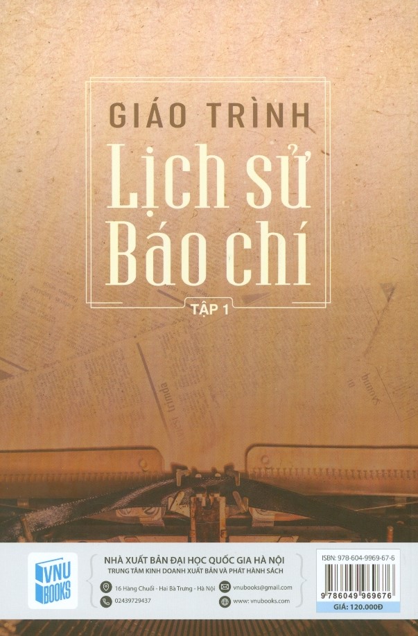 Giáo Trình Lịch Sử Báo Chí