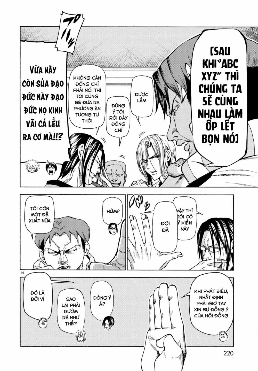 cô gái thích lặn - grand blue chapter 36.5 14