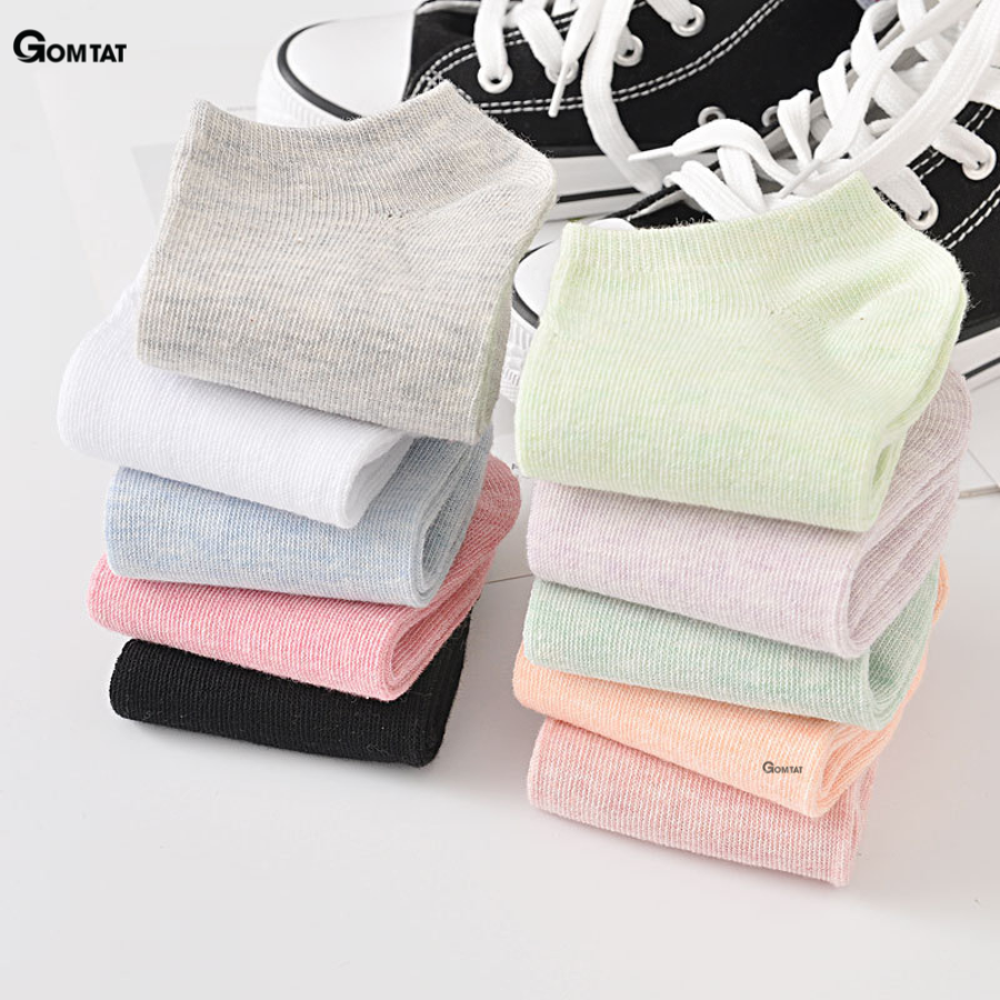 Set 5 đôi Tất Nữ Cổ Ngắn Hàn Quốc