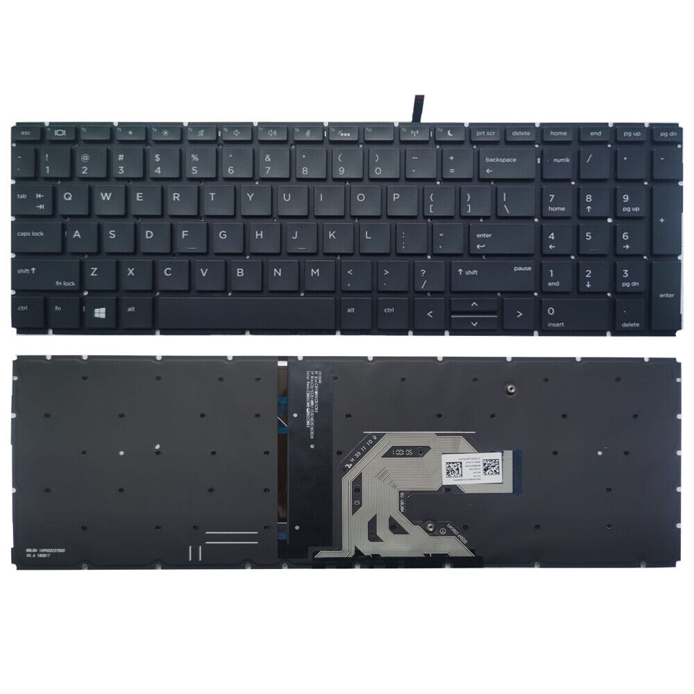 Bàn phím dành cho HP ProBook 450 G6 G7 455 G6 G7 455R G6 G7 Keyboard US Black