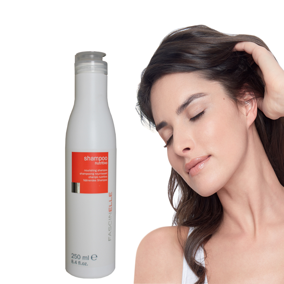 Dầu gội dưỡng tóc khô xơ hư tổn FASCINELLE NOURISHING SHAMPOO DMC006