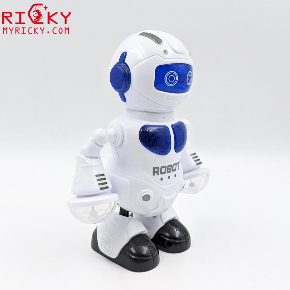 Robot phát đèn nhạc, nhảy múa cực kỳ vui nhộn