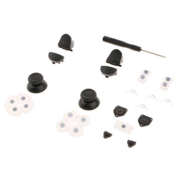 4X For Dualshock 4 PS4 Controller  Buttons Thumb Stick Set Replacement