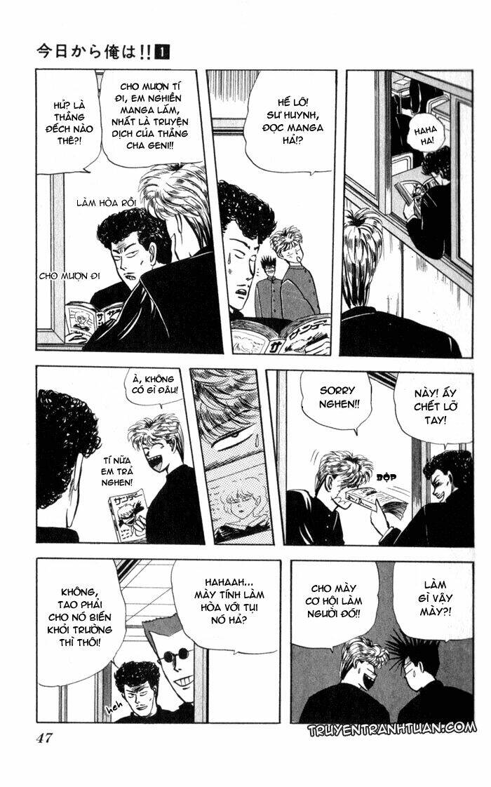 kyou kara ore wa - cặp bài trùng chapter 2 17