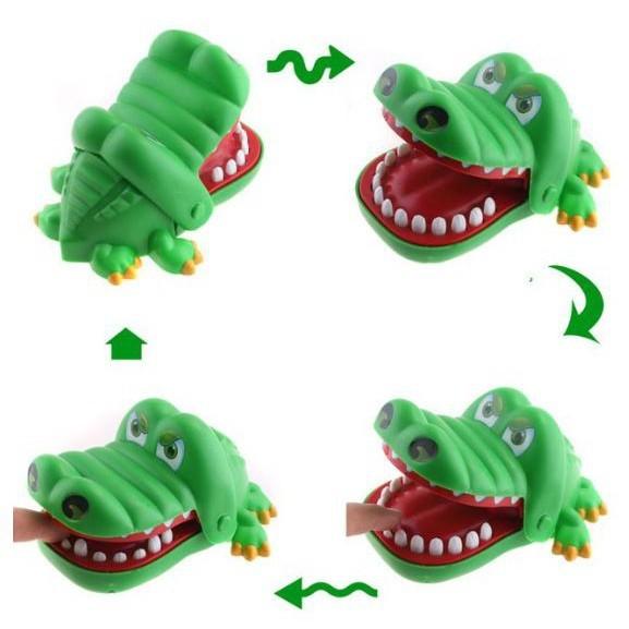 Trò chơi vui nhộn cá sấu cắn tay