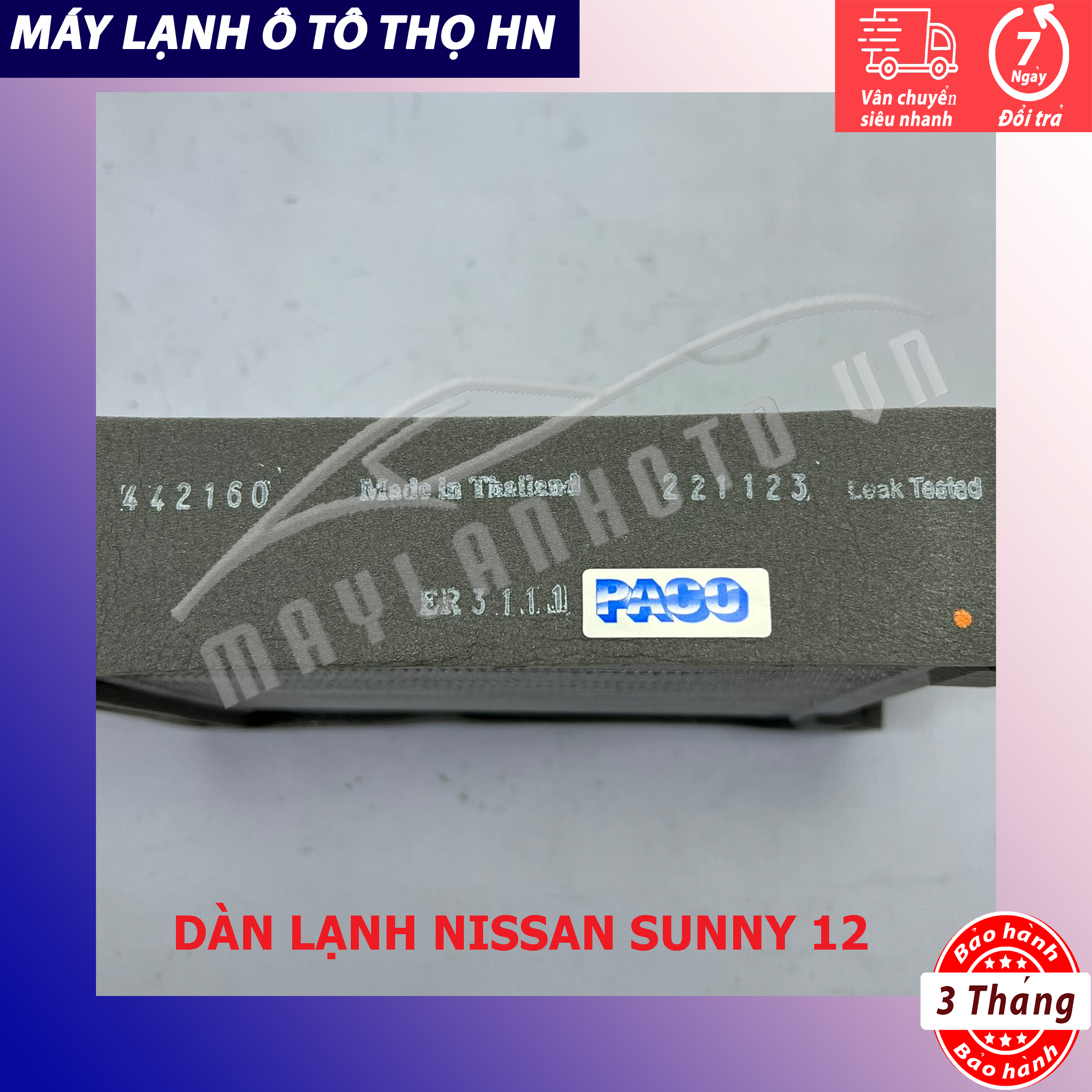 Dàn lạnh Nissan Sunny 2012 2013 2014 Hàng xịn Thái Lan 12 13 14