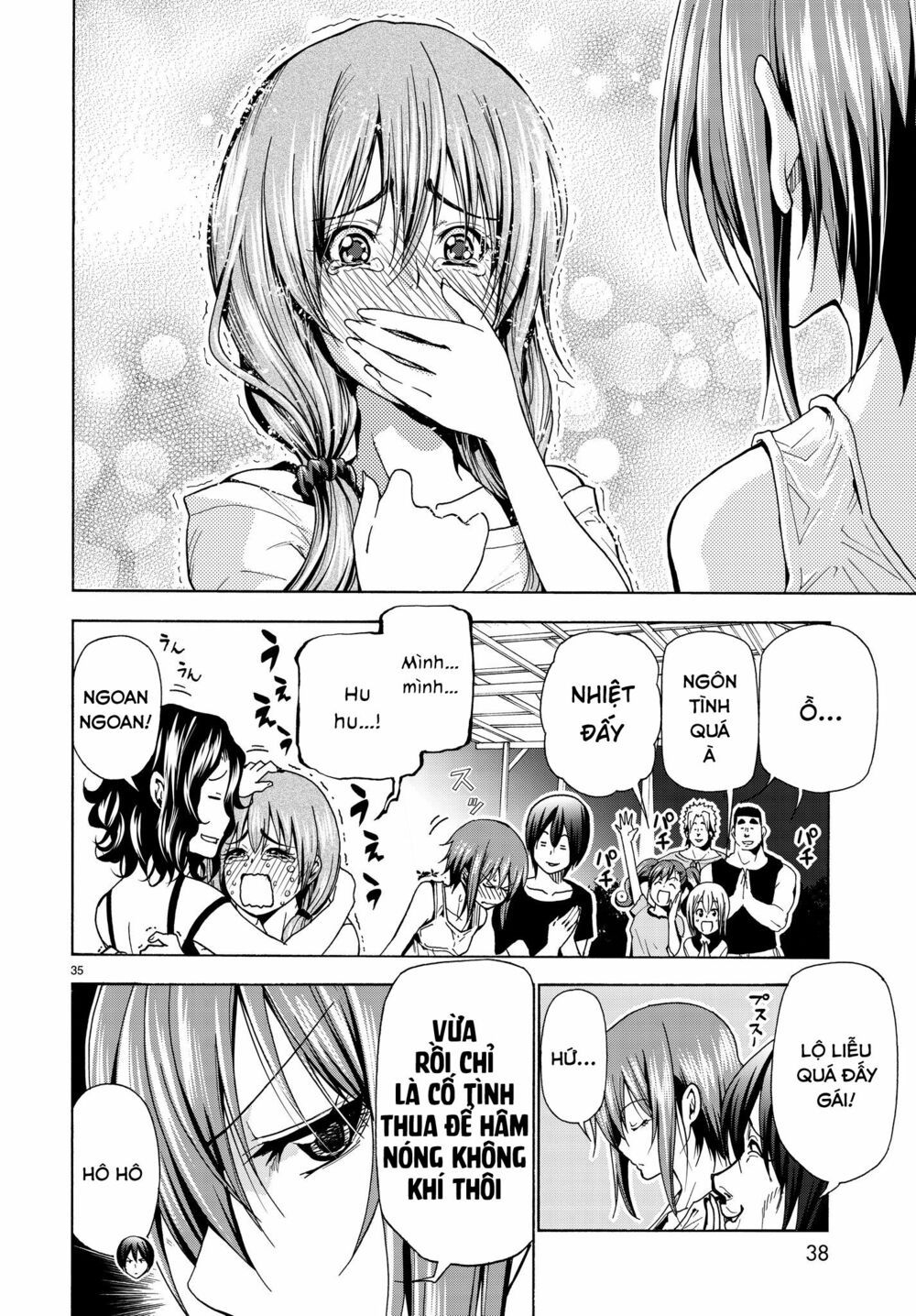 cô gái thích lặn - grand blue chapter 42 34