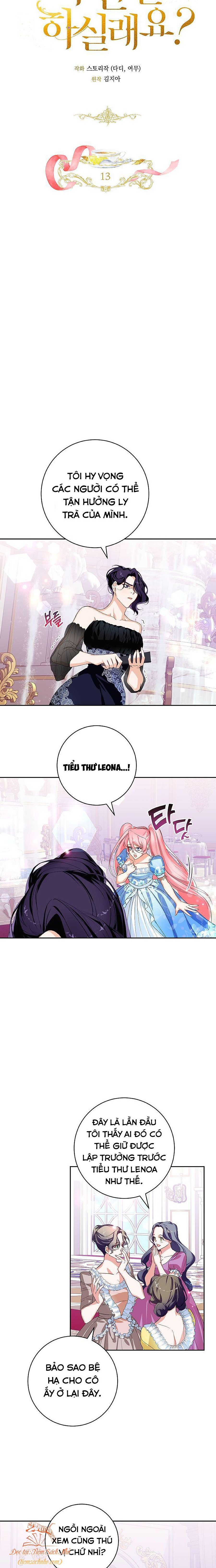 ngài có muốn dùng trà không? chapter 13 4