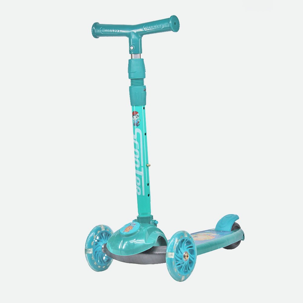 Đồ chơi xe trượt scooter cho bé có nhạc bánh xe có đèn