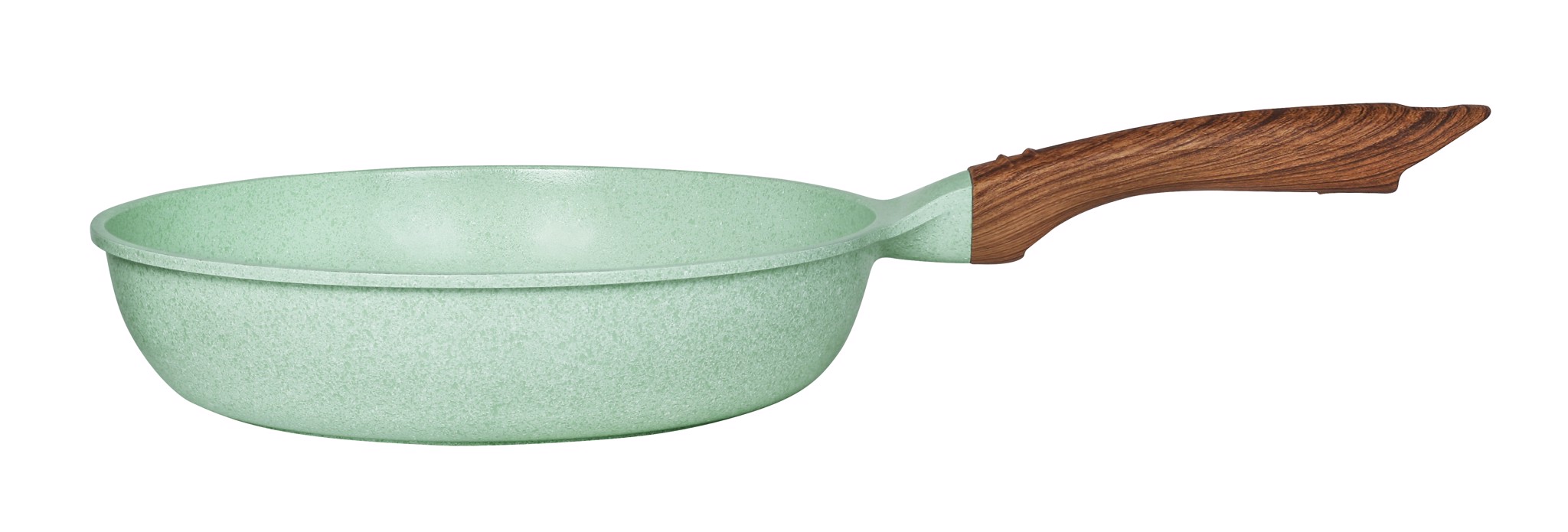 Chảo Green Cook GCP06-24IH Cao Cấp - Chảo đúc chống dính 24cm sâu 6.2cm đáy từ 7 lớp men đá xanh ngọc sâu lòng dùng cho mọi loại bếp