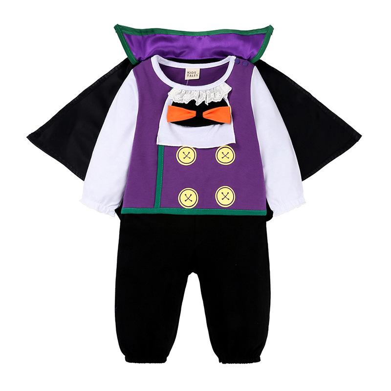 0-2 Năm Tuổi Trang Phục Hóa Trang Halloween Ma Cà Rồng Jumpsuit Sơ Sinh Cosplay Bé Romper 2019 Mới Trẻ Em Quà Tặng Halloween