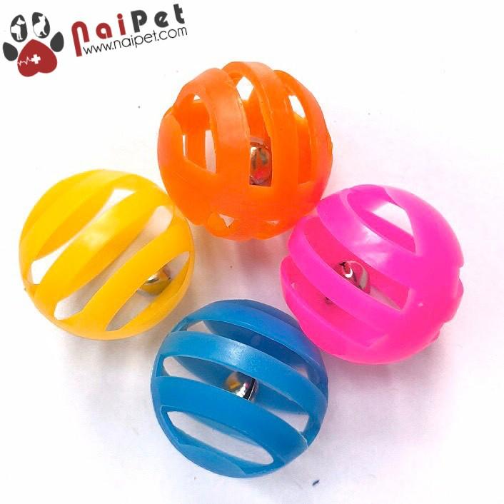 Đồ Chơi Bóng Nhựa Lục Lạc Cho Mèo DCTC004 - Lida Pet Shop