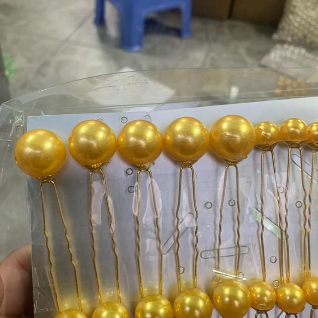 Hạt châu cài tóc18Trâm lớn nhỏ