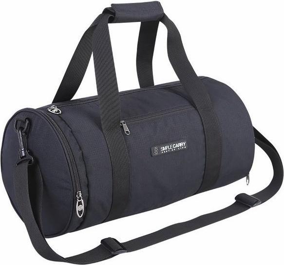 Túi Trống Simplecarry Gym Bag (23 x 42cm) - Grey/Orange