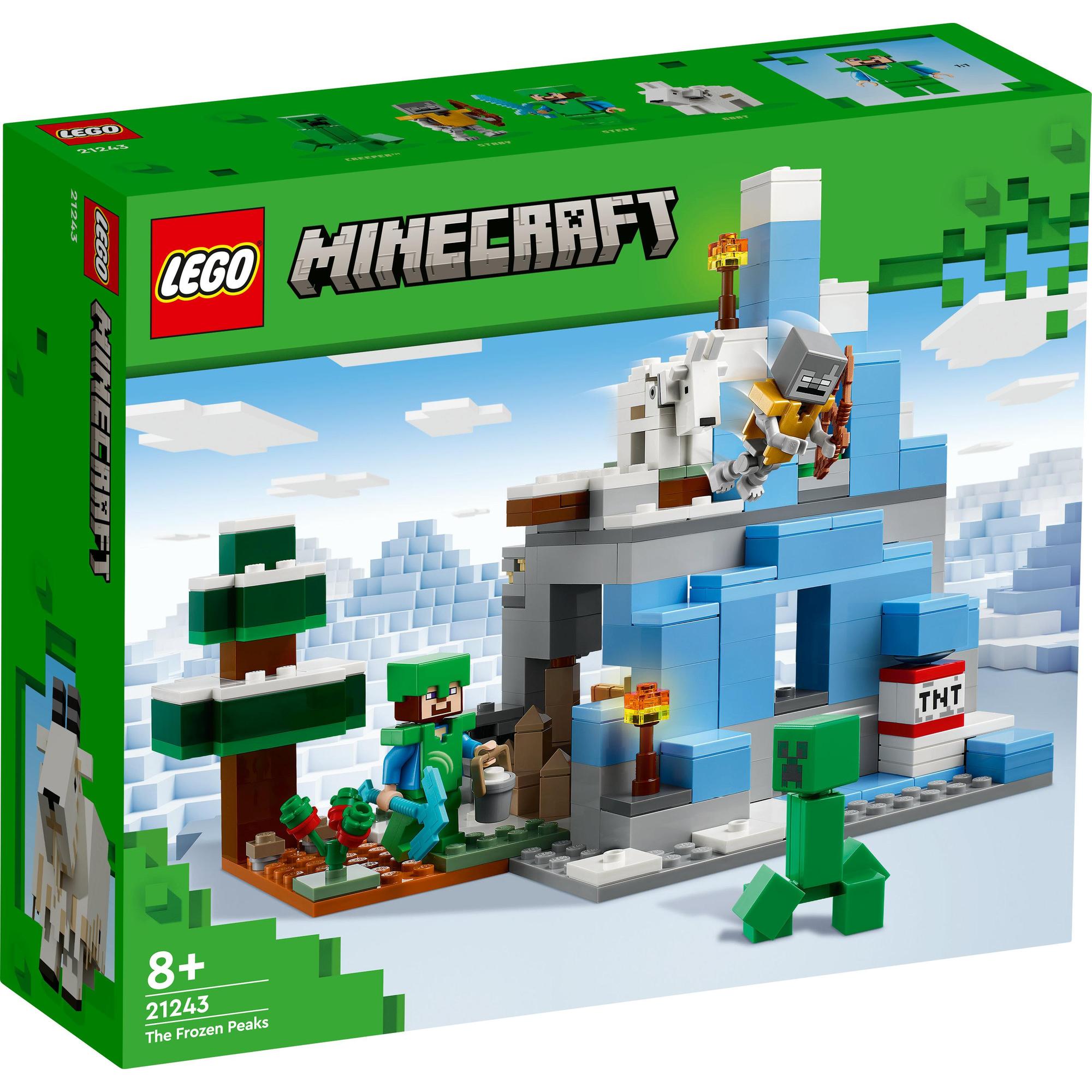 LEGO Minecraft 21243 Đỉnh Núi Băng Giá (304 Chi Tiết)