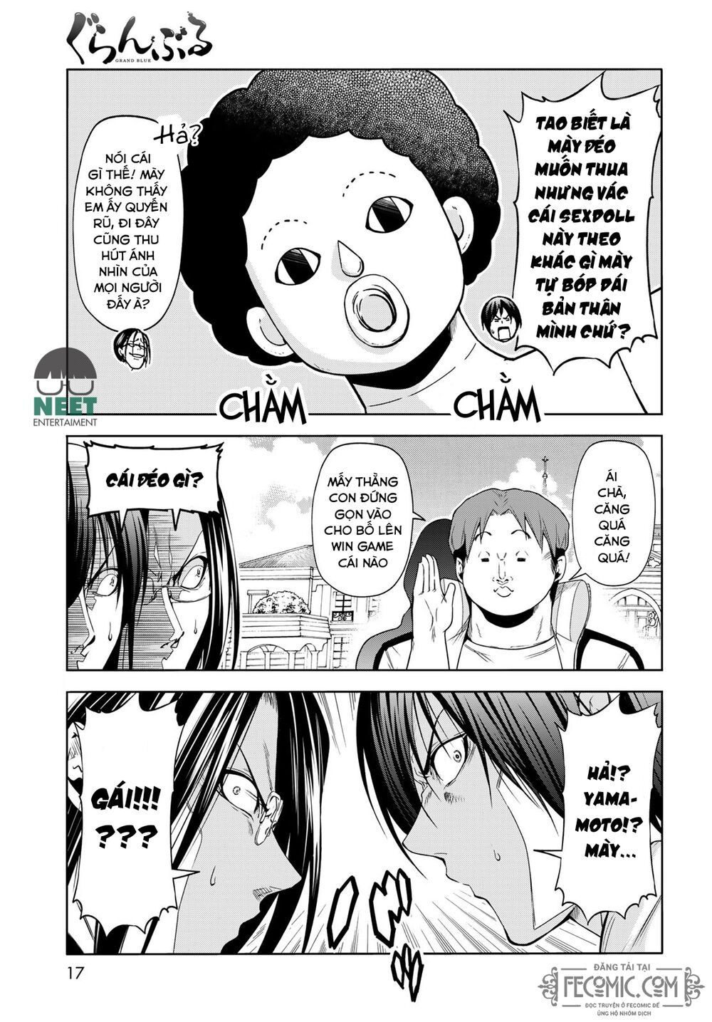cô gái thích lặn - grand blue chapter 78 14