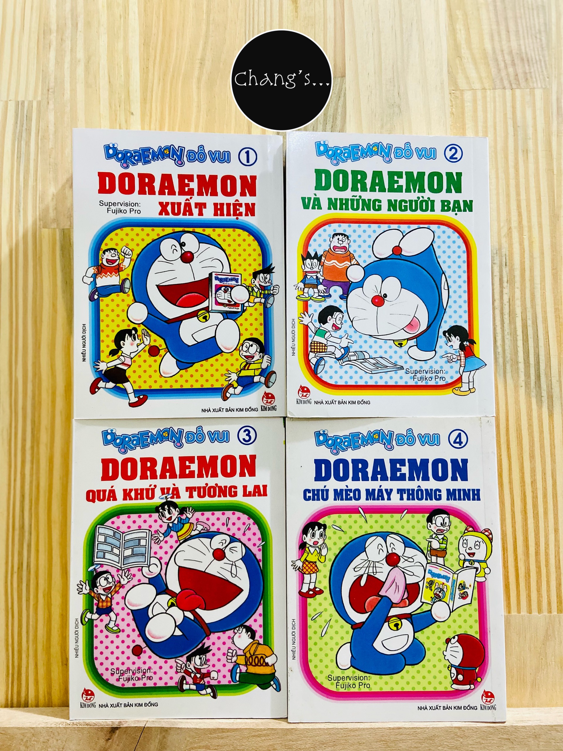 Doraemon Đố vui trọn bộ 4 tập