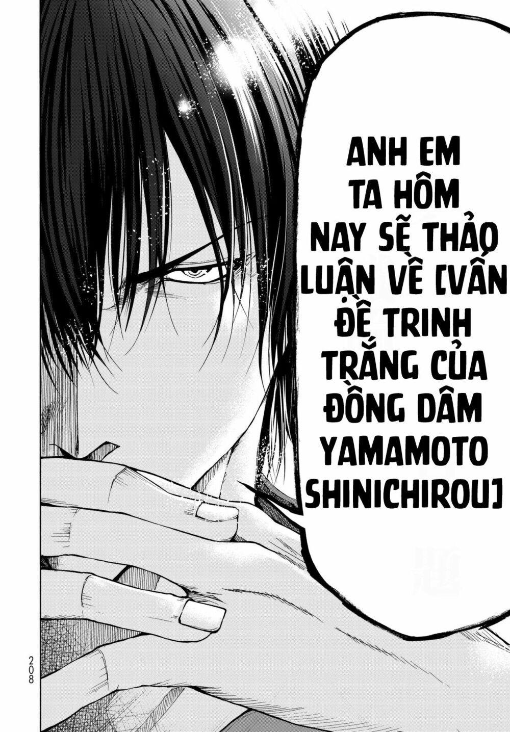 cô gái thích lặn - grand blue chapter 36.5 2