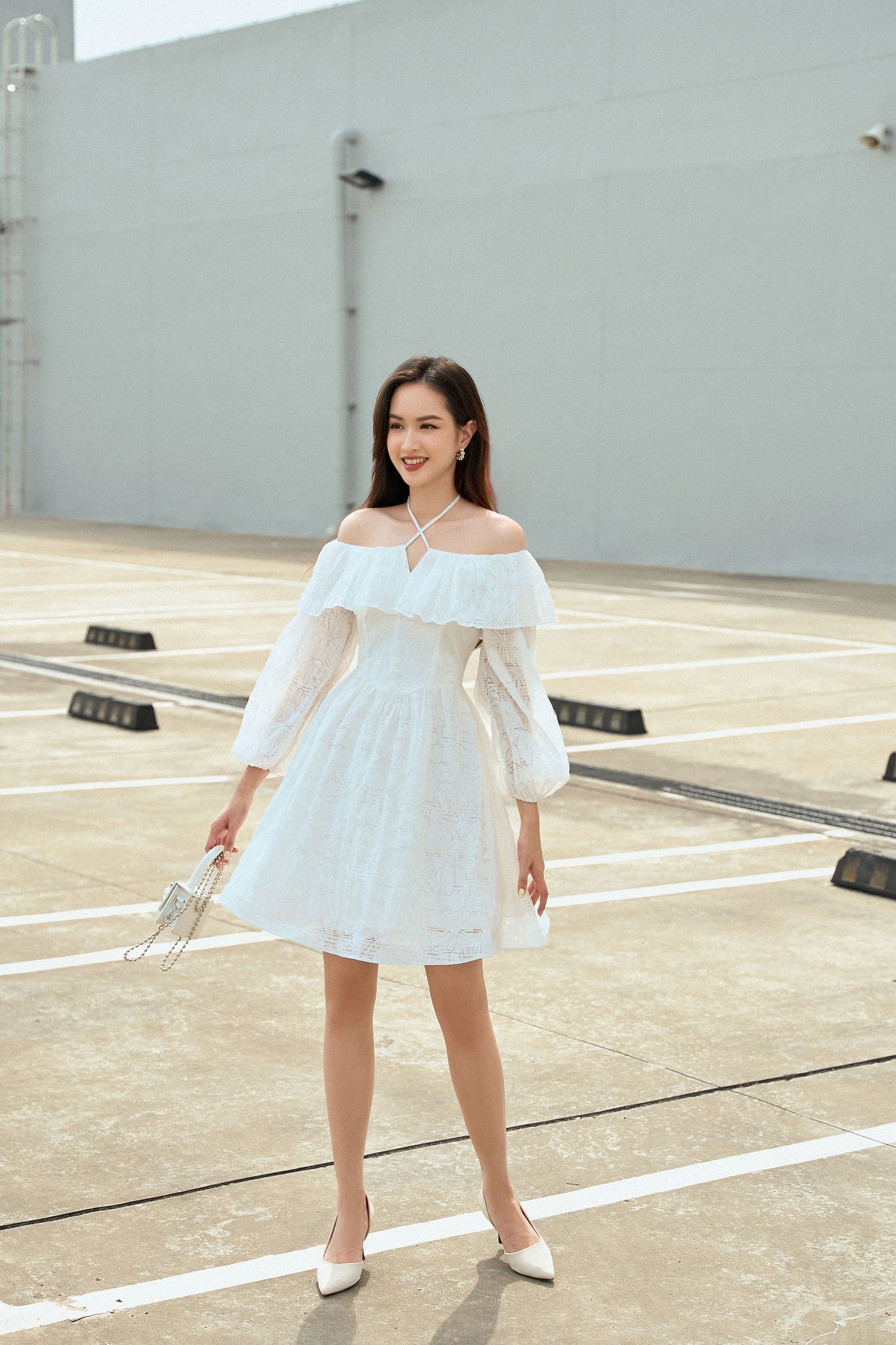 OLV - Đầm Lasie White Dress
