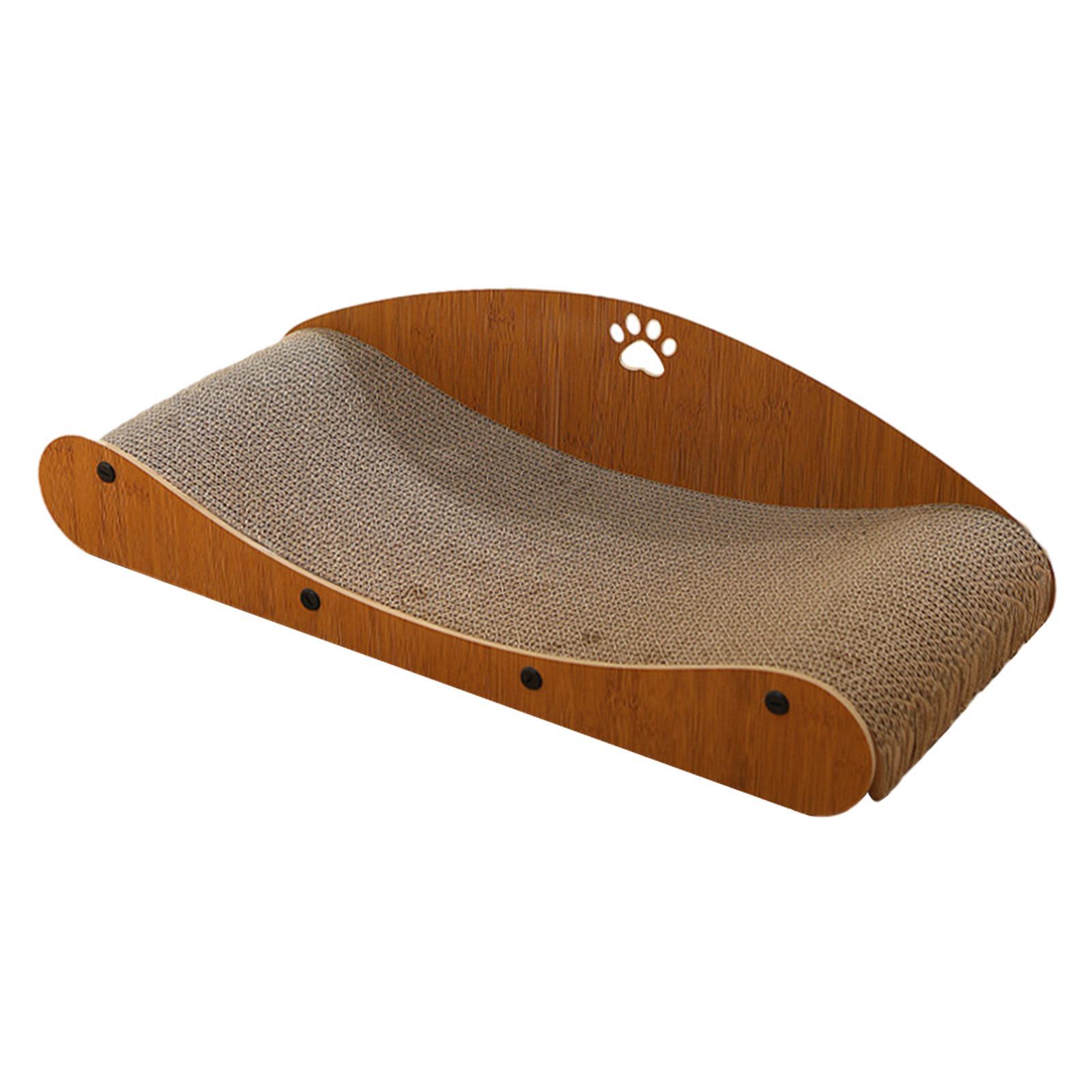 Scratching Lounge Bed Kitty Grinding Claw House Play Cat Scratcher Cardboard