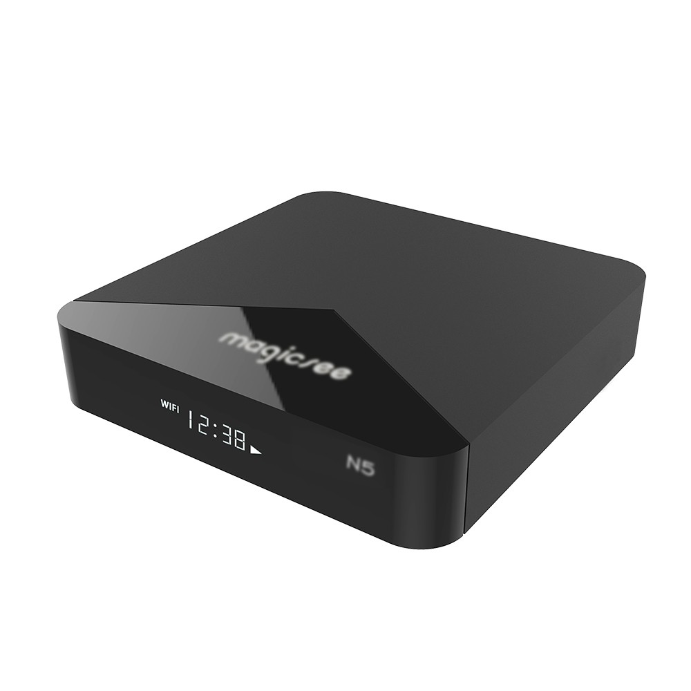 Android Tivi Box Magicsee N5 - Tivi Box Ram 2GB Rom 16Gb - Bản Single Wifi - Hàng Chính Hãng