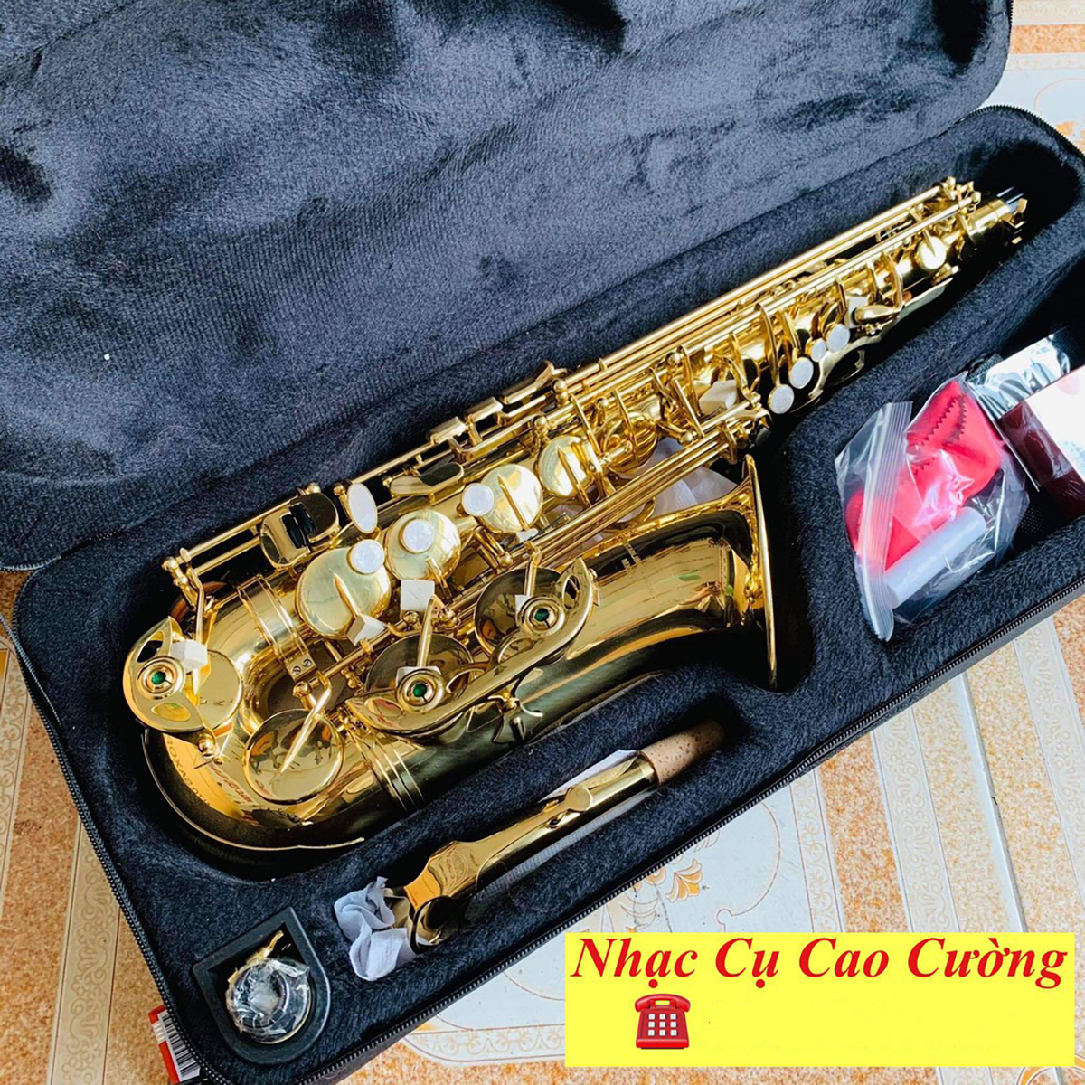 Kèn Saxophone Alto MK007 Màu Vàng