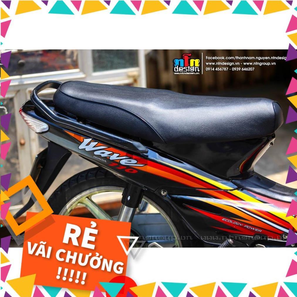 Tem Rời Wave  Nhỏ Mẫu Đỏ Đen Vàng