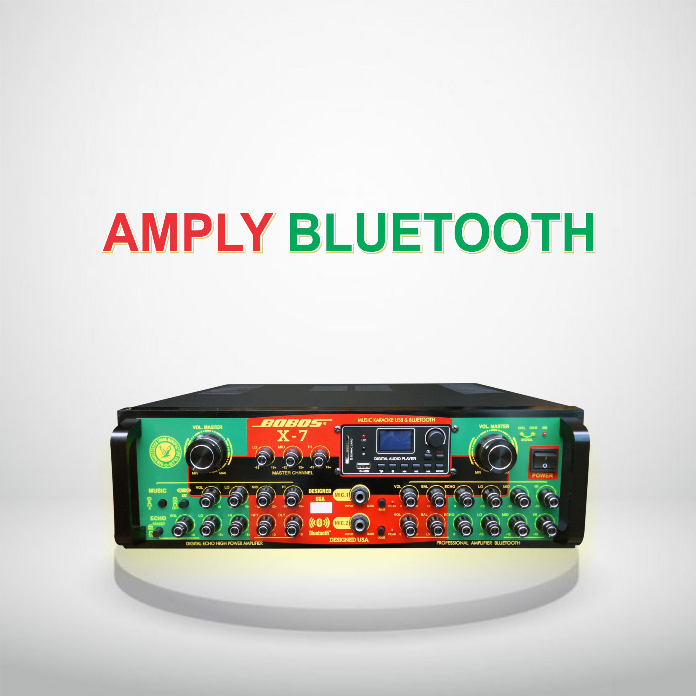 AMPLY KARAOKE BOBOS X-7 BLUETOOTH (Hàng chính hãng)