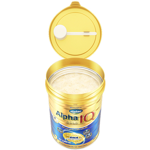 Sữa Bột Vinamilk Dielac Alpha Gold IQ Step 1 - Hộp Thiếc 900g