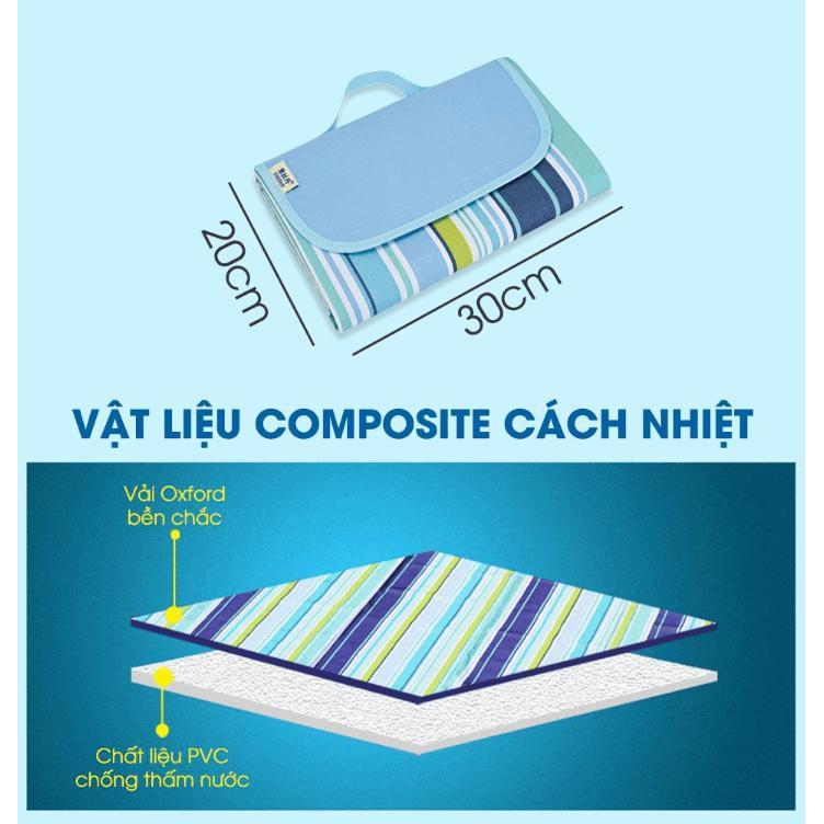 Tấm trải xếp gấp tiện lợi đi du lịch dã ngoại , cắm trại , đi phượt.