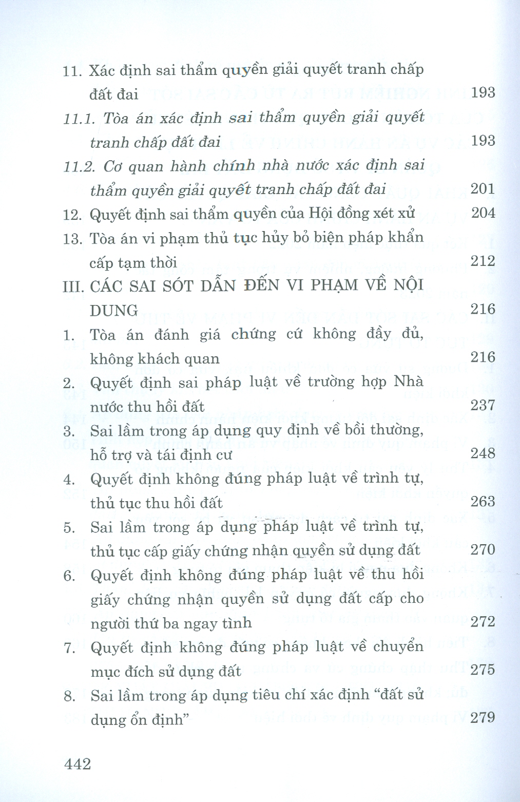 Giải quyết tranh chấp hành chính trong lĩnh vực quản lý đất đai. Phát hiện vi phạm và xử lý vướng mắc.
